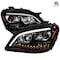 Spec-D Tuning 06-08MercedesMl W164 PrjctrHdlghtsSequent. LEDTrnSig, 2LHP-BW16406BK-TM 2LHP-BW16406BK-TM - alternate 1